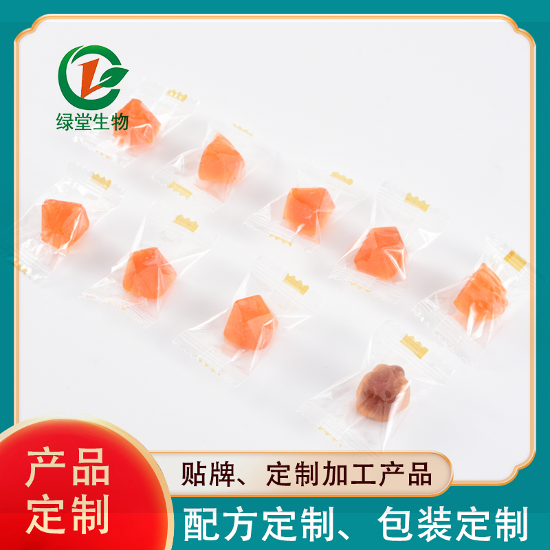 跨境白芸豆软糖代加工品质卓众征服国际市场